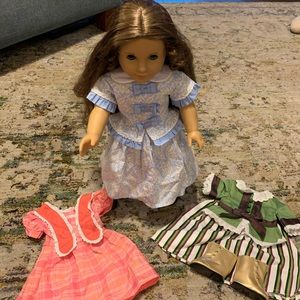 American Girl Doll Marie Grace w/ 2 extra outfits